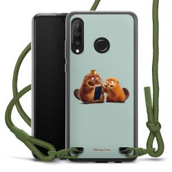 New Carry Case Transparent Stoff oliv