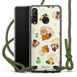 New Carry Case Transparent Stoff oliv