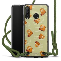 New Carry Case Transparent Stoff oliv