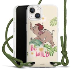 New Carry Case Transparent Stoff oliv