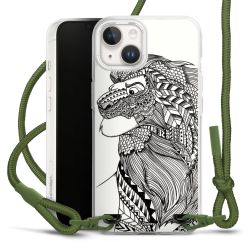 New Carry Case Transparent Stoff oliv