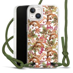 New Carry Case Transparent Stoff oliv