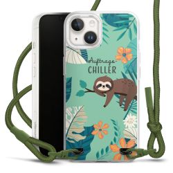 New Carry Case Transparent Stoff oliv