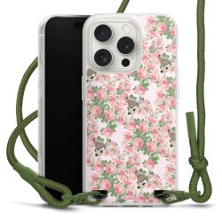 New Carry Case Transparent Stoff oliv