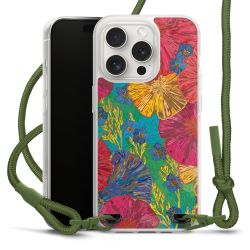 New Carry Case Transparent Stoff oliv