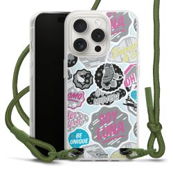 New Carry Case Transparent Stoff oliv