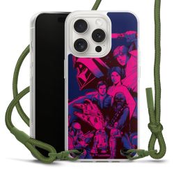 New Carry Case Transparent Stoff oliv