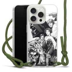 New Carry Case Transparent Stoff oliv