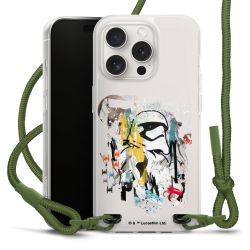 New Carry Case Transparent Stoff oliv