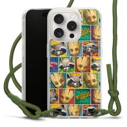 New Carry Case Transparent Stoff oliv