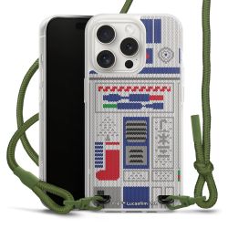 New Carry Case Transparent Stoff oliv