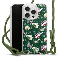 New Carry Case Transparent Stoff oliv