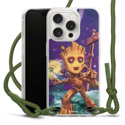 New Carry Case Transparent Stoff oliv