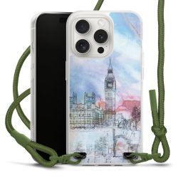 New Carry Case Transparent Stoff oliv