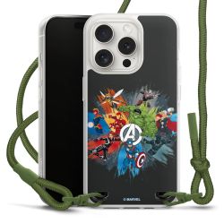 New Carry Case Transparent Stoff oliv