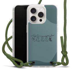 New Carry Case Transparent Stoff oliv