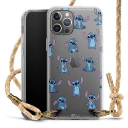 Stitch Faces Pattern Transparent