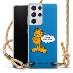 Garfield I Hate Mondays Blau