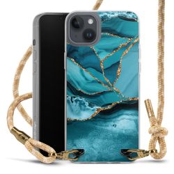 Eisblaue Marmor Landschaft