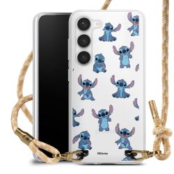 Stitch Faces Pattern Transparent