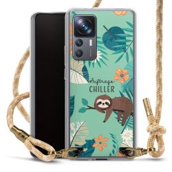 New Carry Case Transparent Stoff sahara-sand/gold