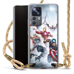 New Carry Case Transparent Stoff sahara-sand/gold