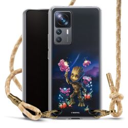 New Carry Case Transparent Stoff sahara-sand/gold