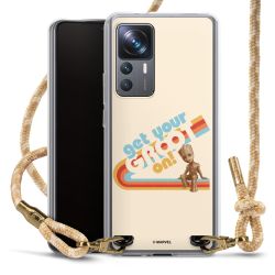 New Carry Case Transparent Stoff sahara-sand/gold