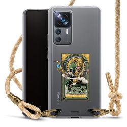 New Carry Case Transparent Stoff sahara-sand/gold