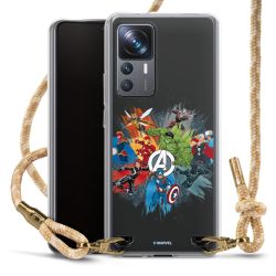 New Carry Case Transparent Stoff sahara-sand/gold