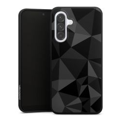 Motif Polygone Noir