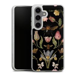 Veldbloemen en Bijen Zwart