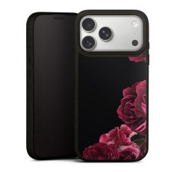 Rose vintage su nero