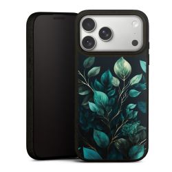 Eukalyptus dunkler Hintergrund