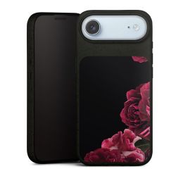 Rose vintage su nero