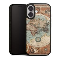 Mappa del mondo vintage