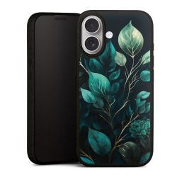 Eukalyptus dunkler Hintergrund