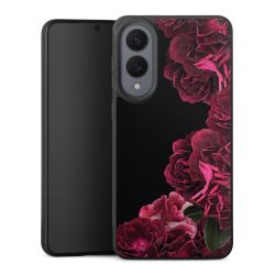 Rose vintage su nero