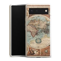 Mappa del mondo vintage