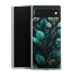 Eukalyptus dunkler Hintergrund