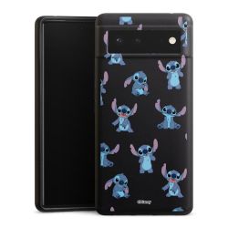 Stitch Faces Pattern Transparent