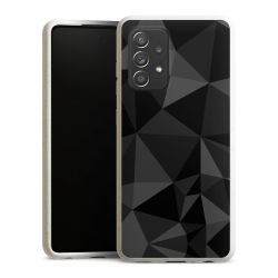 Motif Polygone Noir