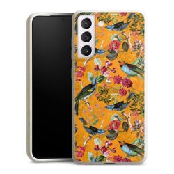 Vogels Bloemen Behang