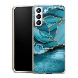 Eisblaue Marmor Landschaft