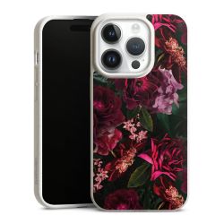 Donkerrode en roze bloemen