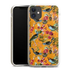 Vogels Bloemen Behang