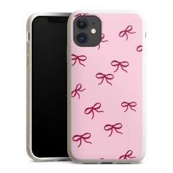 Bows Red Pink Pattern