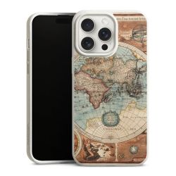 Mappa del mondo vintage