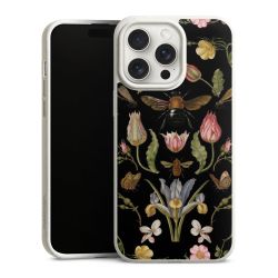 Wildblumen und Biene Schwarz