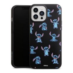 Stitch Faces Pattern Transparent